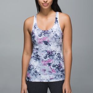 Lululemon Racerback Floral Tank